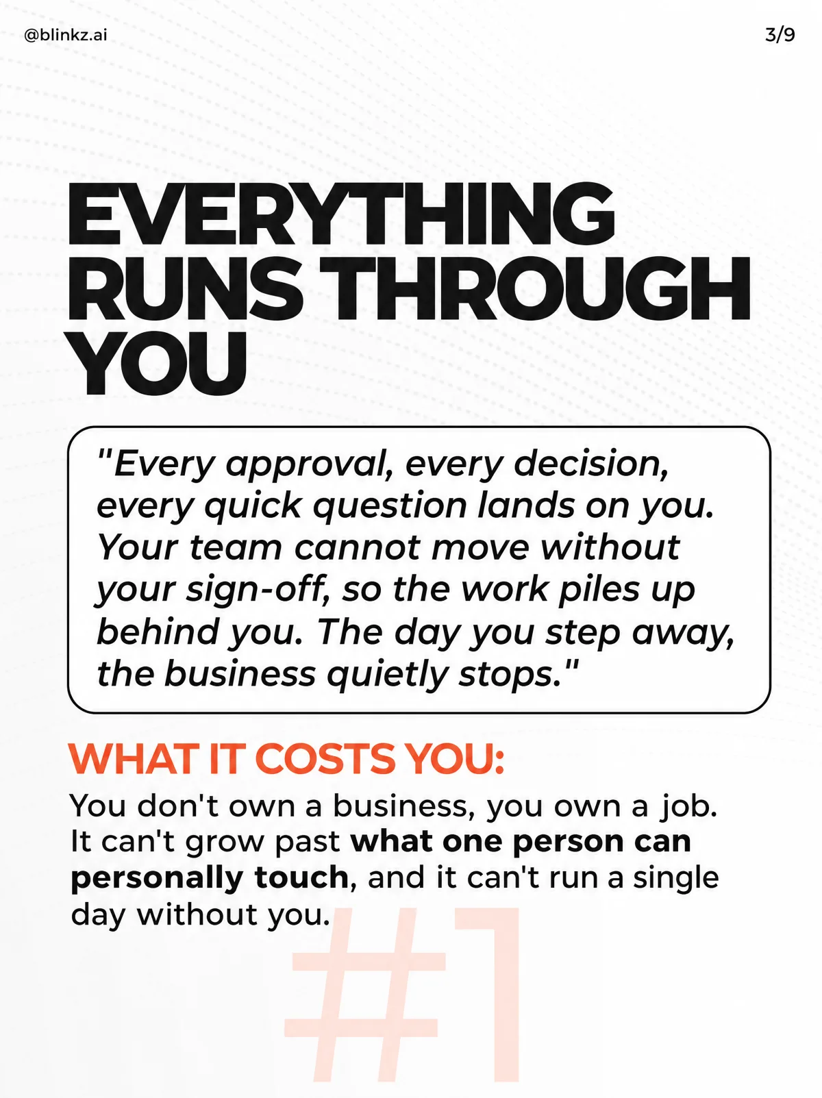 What an operations audit actually finds, slide 3 of 10
