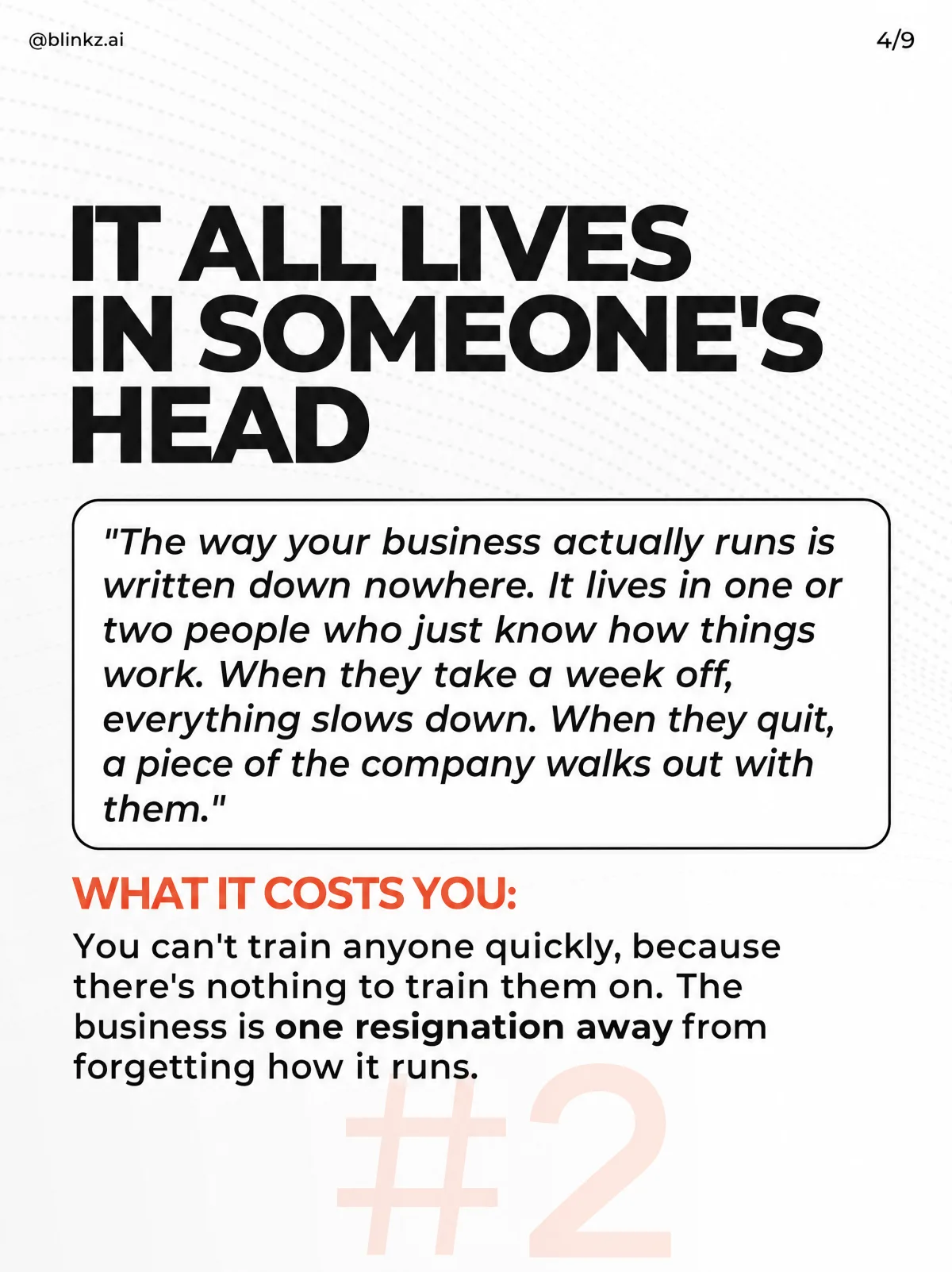 What an operations audit actually finds, slide 4 of 10